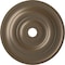 Ekena Millwork Jefferson Ceiling Medallion (Fits Canopies up to 5"), 26 1/2"OD x 3 5/8"ID x 1 1/2"P, Warm Silver CM26JEWSS - alternate 1